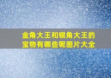 金角大王和银角大王的宝物有哪些呢图片大全