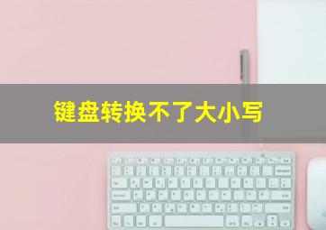 键盘转换不了大小写