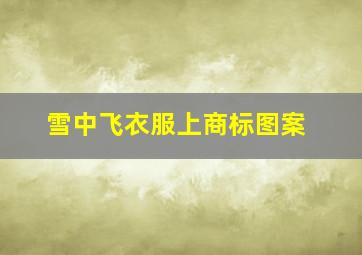 雪中飞衣服上商标图案