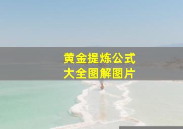 黄金提炼公式大全图解图片