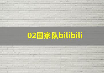 02国家队bilibili