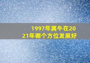 1997年属牛在2021年哪个方位发展好