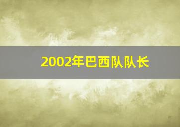 2002年巴西队队长