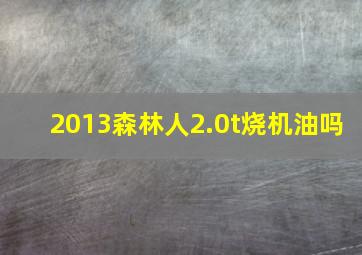 2013森林人2.0t烧机油吗