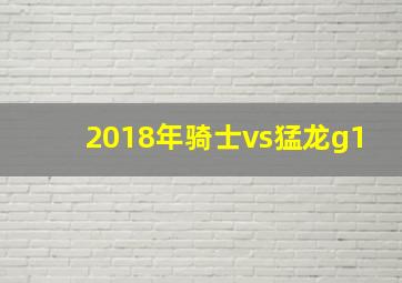 2018年骑士vs猛龙g1