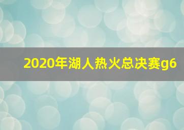 2020年湖人热火总决赛g6