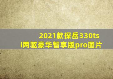 2021款探岳330tsi两驱豪华智享版pro图片