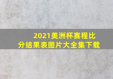 2021美洲杯赛程比分结果表图片大全集下载