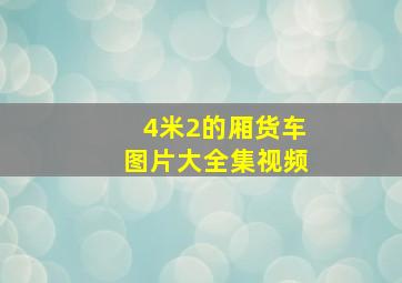 4米2的厢货车图片大全集视频