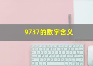 9737的数字含义