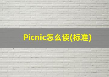 Picnic怎么读(标准)