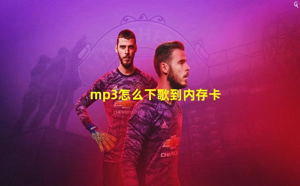 mp3怎么下歌到内存卡