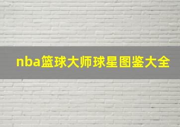 nba篮球大师球星图鉴大全