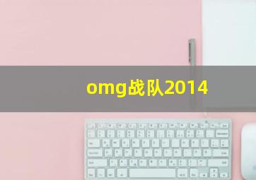 omg战队2014