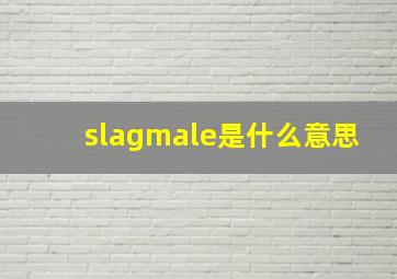 slagmale是什么意思