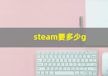 steam要多少g