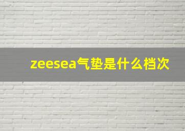 zeesea气垫是什么档次