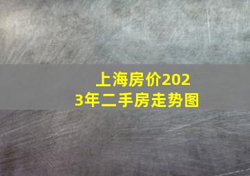 上海房价2023年二手房走势图