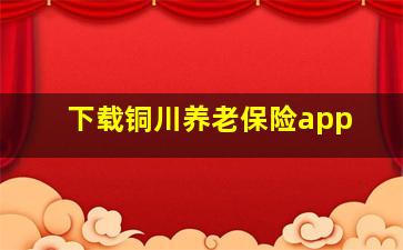 下载铜川养老保险app