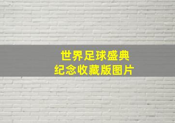 世界足球盛典纪念收藏版图片