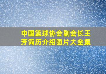 中国篮球协会副会长王芳简历介绍图片大全集