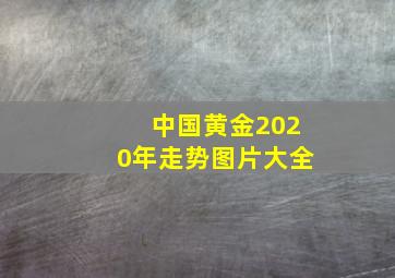 中国黄金2020年走势图片大全