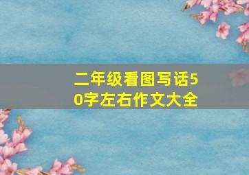 二年级看图写话50字左右作文大全