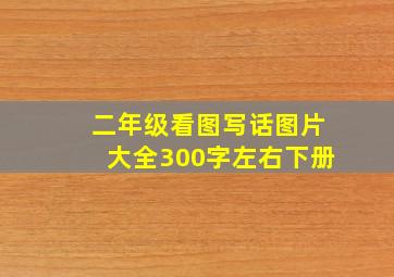 二年级看图写话图片大全300字左右下册