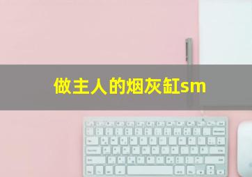 做主人的烟灰缸sm