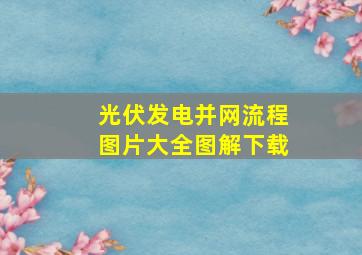 光伏发电并网流程图片大全图解下载