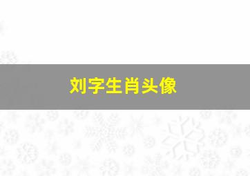 刘字生肖头像