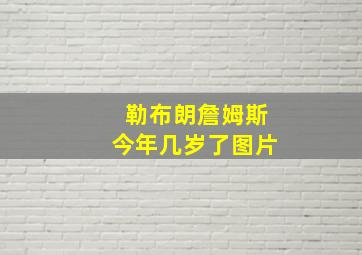 勒布朗詹姆斯今年几岁了图片