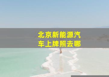 北京新能源汽车上牌照去哪