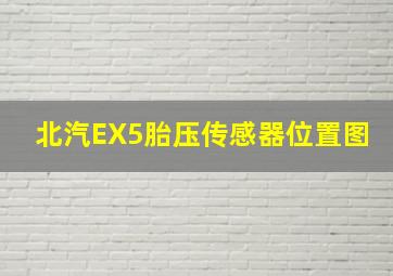 北汽EX5胎压传感器位置图