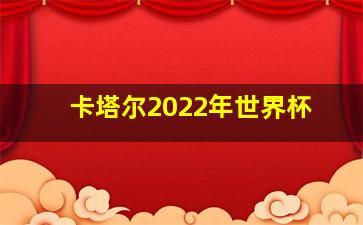 卡塔尔2022年世界杯