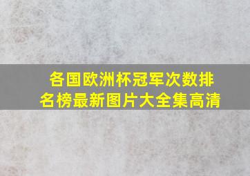 各国欧洲杯冠军次数排名榜最新图片大全集高清