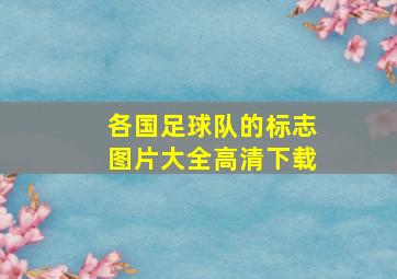 各国足球队的标志图片大全高清下载