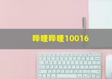 哔哩哔哩10016