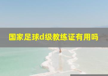 国家足球d级教练证有用吗