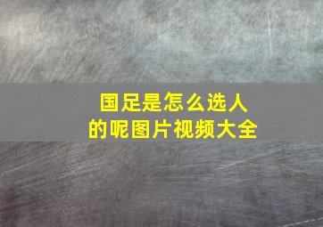 国足是怎么选人的呢图片视频大全