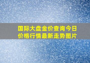 国际大盘金价查询今日价格行情最新走势图片