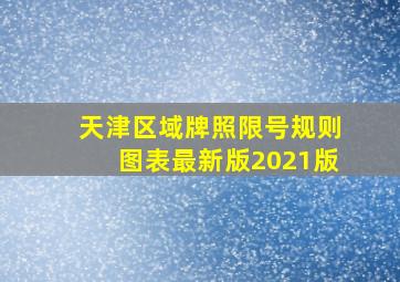 天津区域牌照限号规则图表最新版2021版