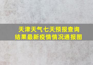 天津天气七天预报查询结果最新疫情情况通报图