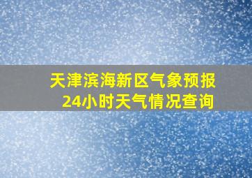 天津滨海新区气象预报24小时天气情况查询