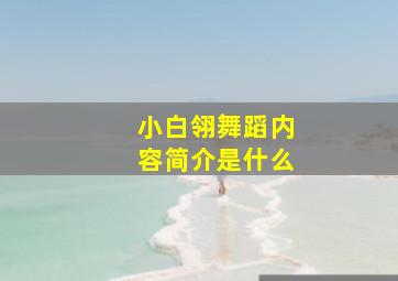 小白翎舞蹈内容简介是什么