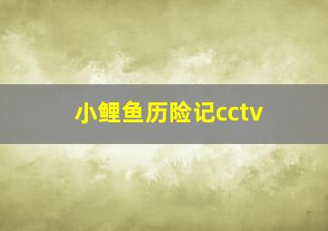 小鲤鱼历险记cctv