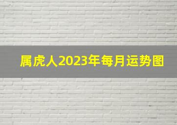 属虎人2023年每月运势图