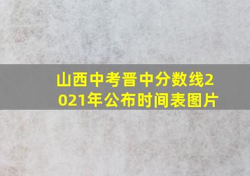 山西中考晋中分数线2021年公布时间表图片