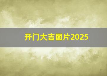 开门大吉图片2025