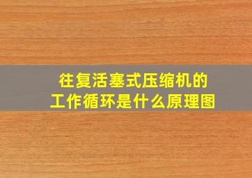 往复活塞式压缩机的工作循环是什么原理图